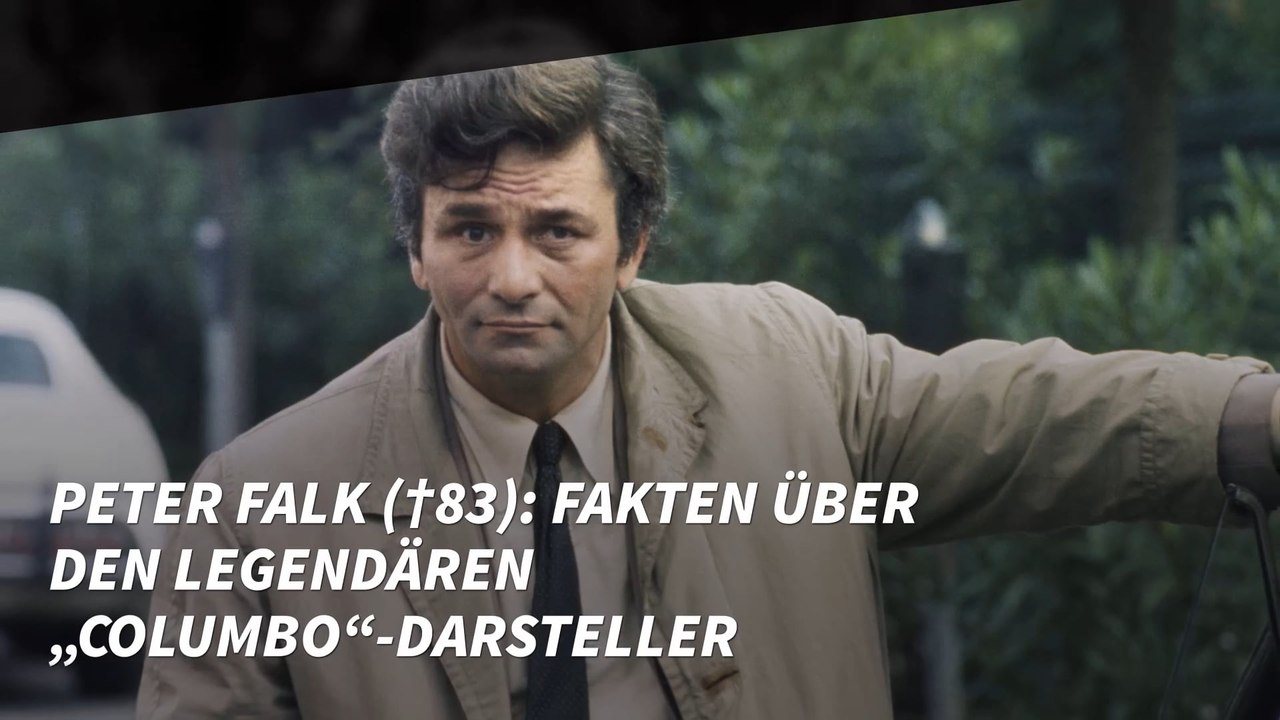 Peter Falk (†83): Fakten über den legendären „Columbo“-Darsteller