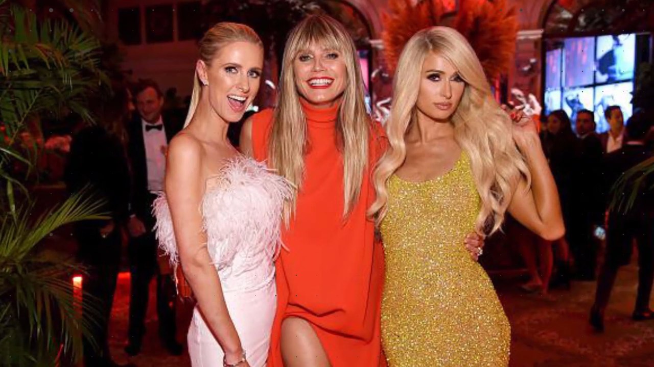 Im Rotkäppchen-Look: Heidi Klum zeigt fast alles