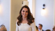 Herzogin Kate recycelt ihr schulterfreies Kleid bei Gala-Dinner