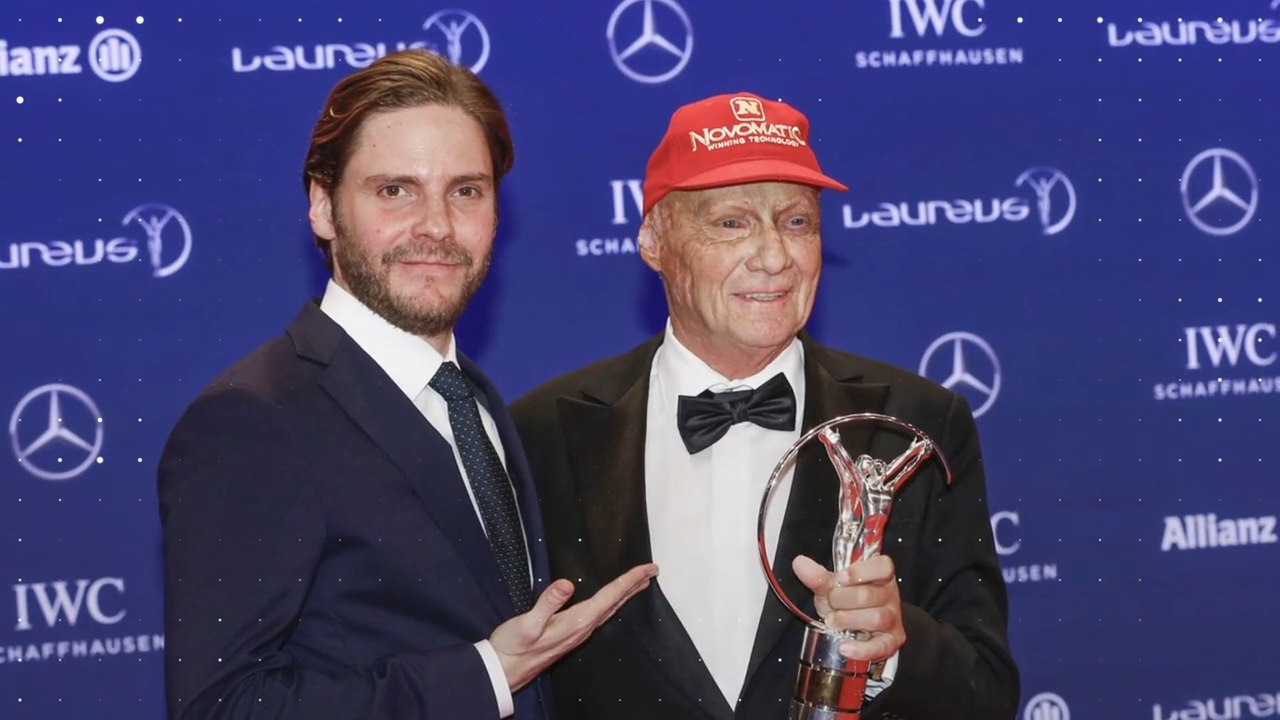 So rührend verabschiedet sich Daniel Brühl von Niki Lauda