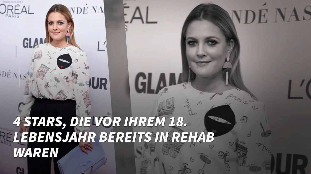 4 Stars, die vor ihrem 18. Lebensjahr bereits in Rehab waren