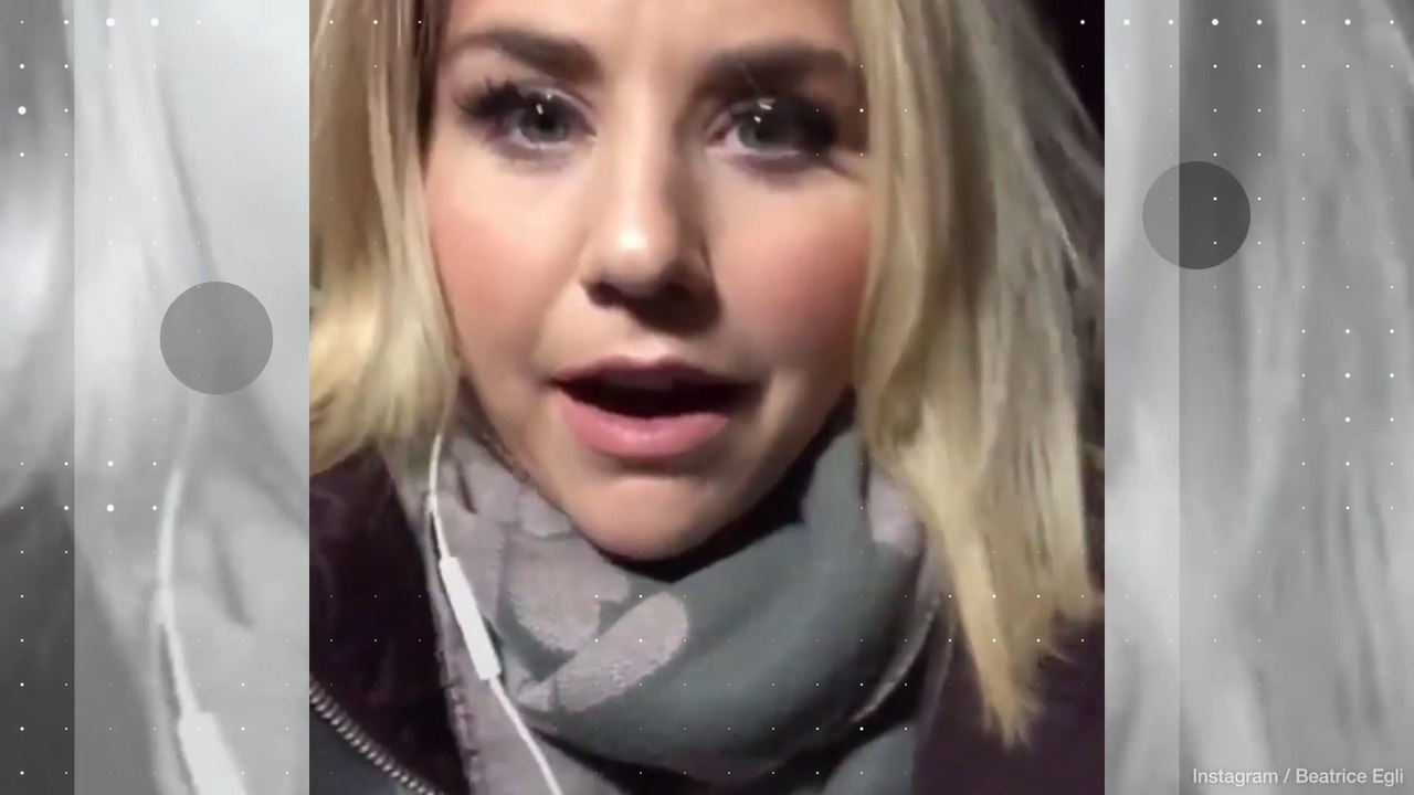 Beatrice Eglis erste Worte nach ihrem Unfall