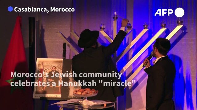 Morocco's Jews celebrate Hanukkah 'miracle' of Israel ties