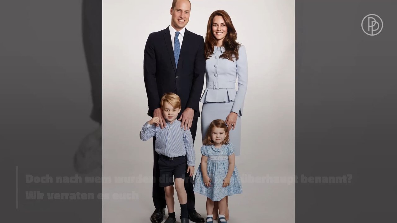 George, Charlotte und Louis: Darum heißen die Kinder von William und Kate so