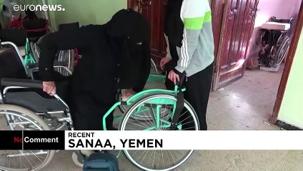 Au Yemen, un tournoi de basket pour femmes en fauteuil roulant