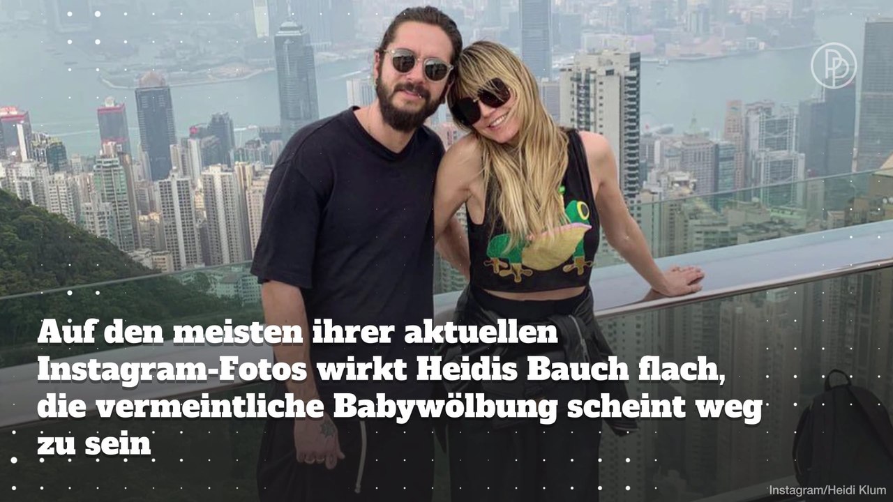 Heidi Klum auf dem Red Carpet: Und alle gucken auf den Bauch