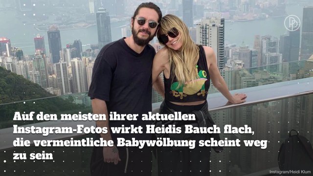 Heidi Klum auf dem Red Carpet: Und alle gucken auf den Bauch