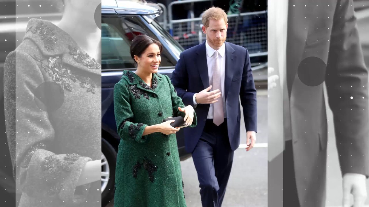 Wunderschön schwanger: Herzogin Meghan mit Prinz Harry unterwegs