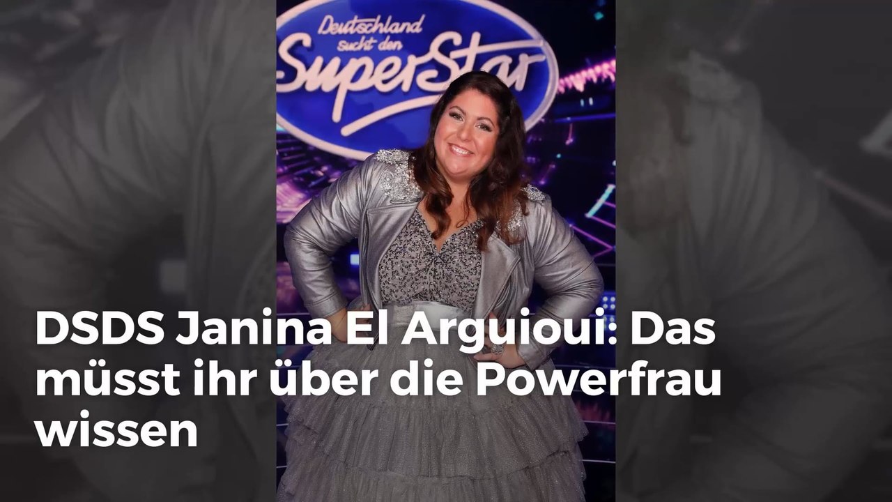 Janina El Arguioui bei DSDS: Das müsst ihr über die Powerfrau wissen