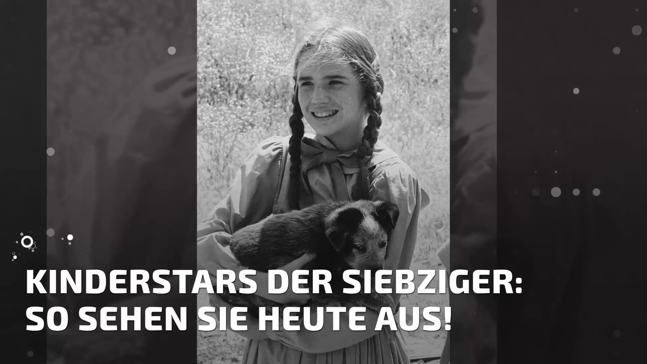 Kinderstars der Siebziger: So sehen sie heute aus!