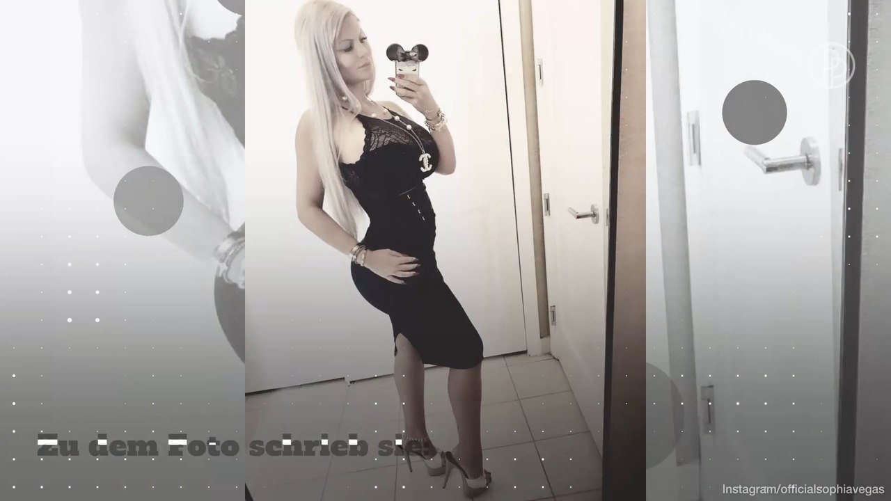 Sophias Vegas im 6. Monat - und so sieht ihr Babybauch aus