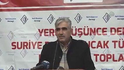 Türkmenlere yardımı Yalçın Topçu teslim etti