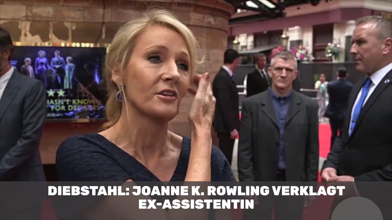Diebstahl: Joanne K. Rowling verklagt Ex-Assistentin