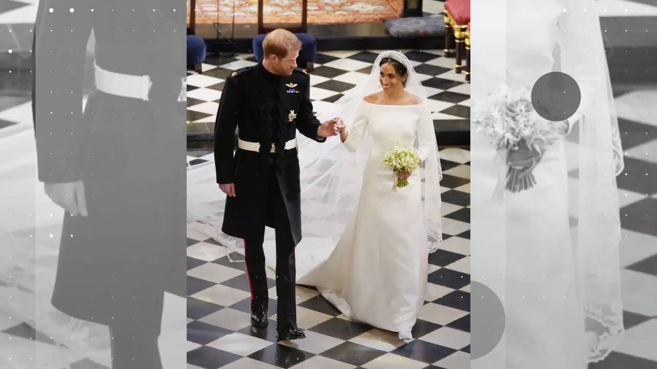 Herzogin Meghan: Dieses Brautkleid-Detail war bisher geheim