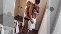 Michelle: Sexy Unterwäsche-Selfie mit ihrem Freund