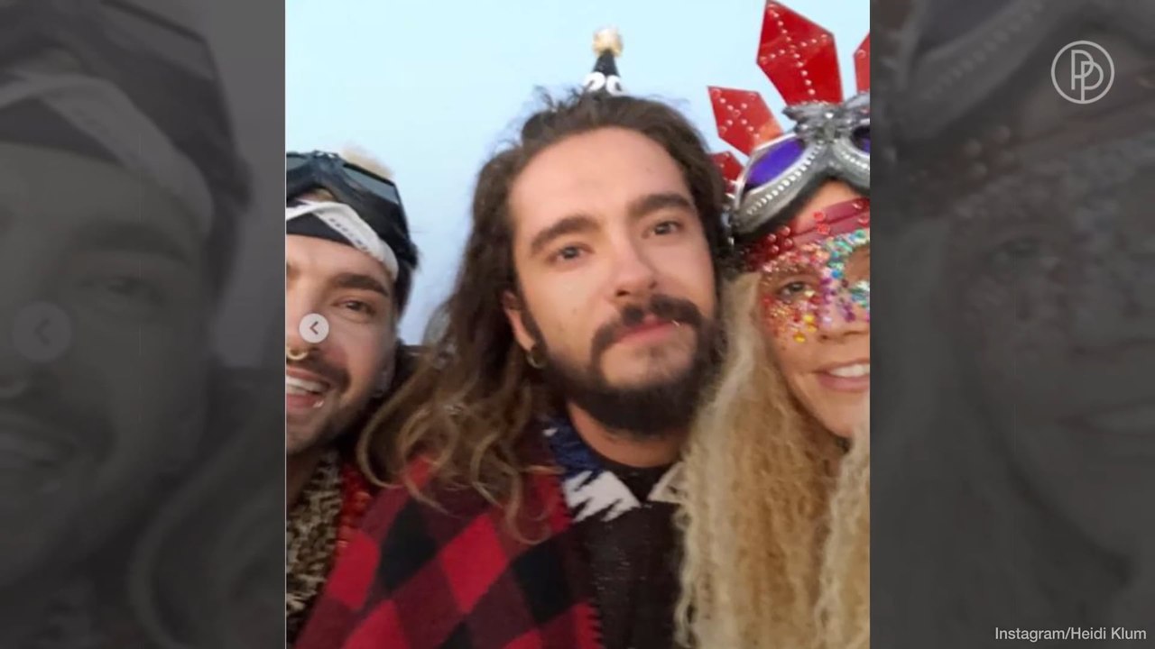 Heidi Klum und die Kaulitz-Zwillinge lassen es beim Burning Man krachen
