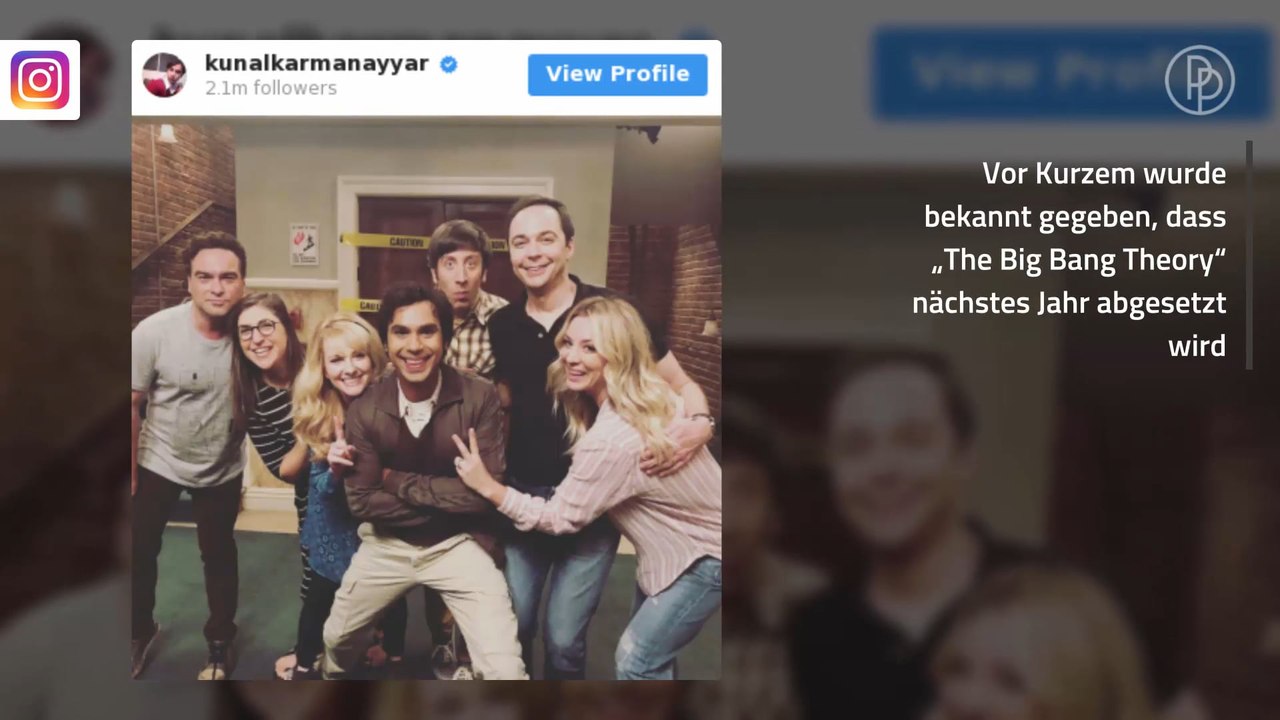 „The Big Bang Theory“-Cast über das Serien-Aus