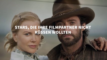 Stars, die ihre Filmpartner nicht küssen wollten