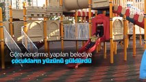 Görevlendirme yapılan belediye çocukların yüzünü güldürdü