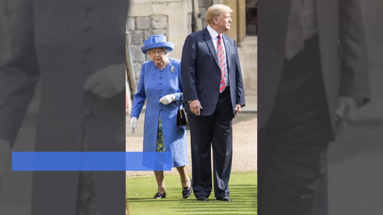 Donald Trump behauptet, die Queen habe ihn warten lassen