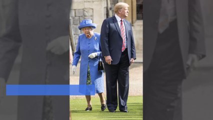 Donald Trump behauptet, die Queen habe ihn warten lassen