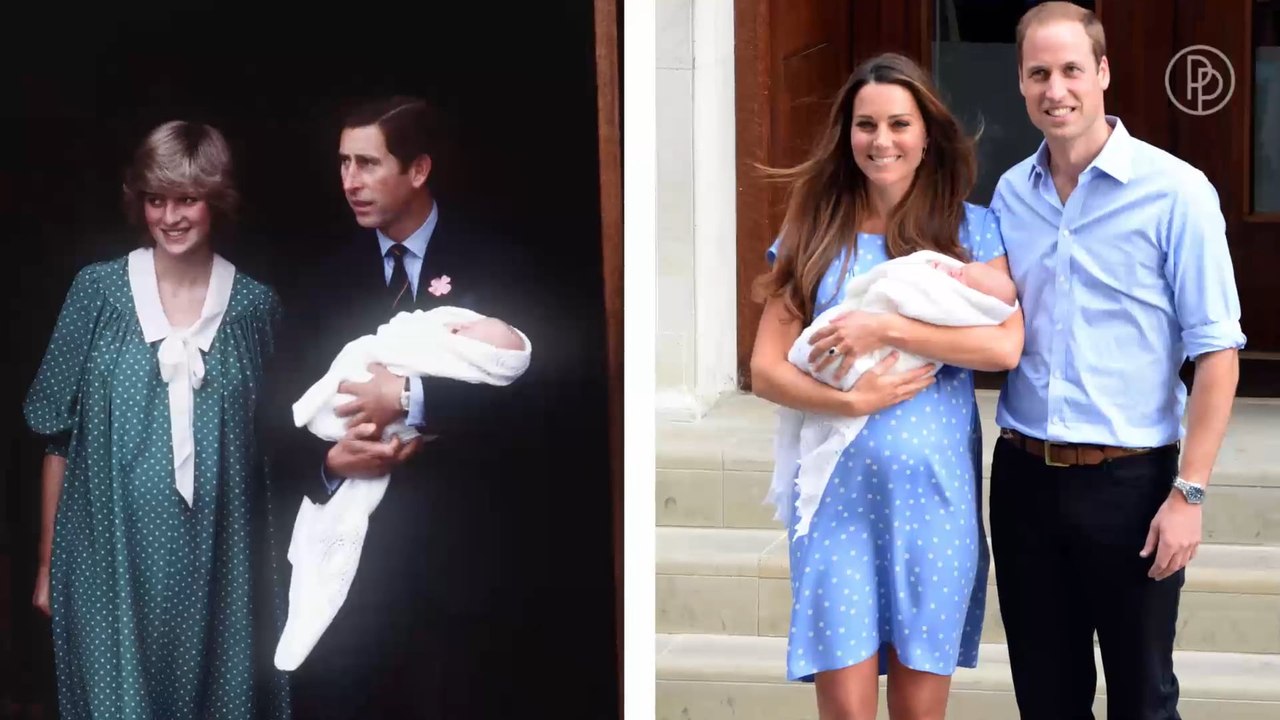 Rührend: Herzogin Kate und Lady Diana in ähnlichen Situationen