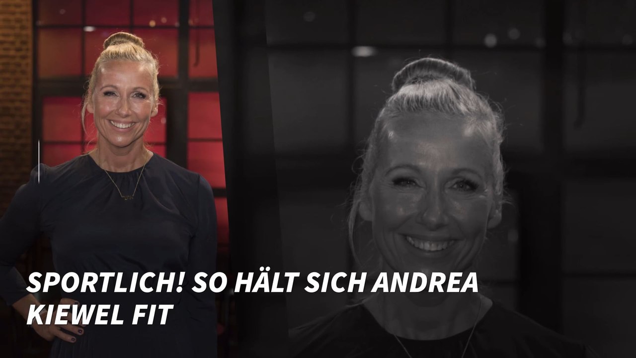 Sportlich! So hält sich Andrea Kiewel fit