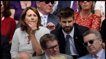 Witzige Kombi: Herzogin Kates Mutter und Piqué zusammen in Wimbledon