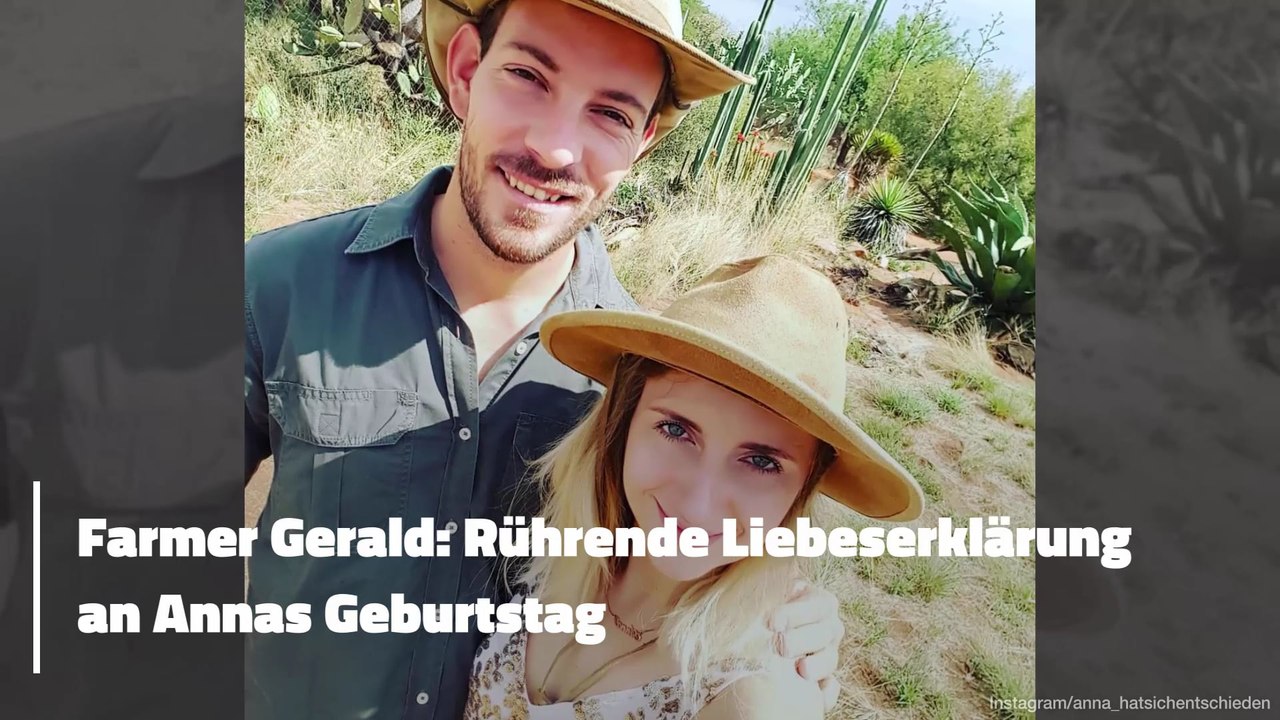 Farmer Gerald: Rührende Liebeserklärung an Annas Geburtstag
