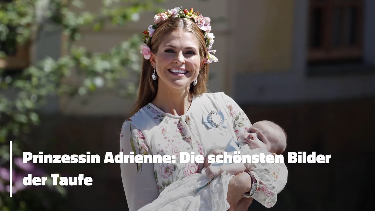 Prinzessin Adrienne: Die schönsten Bilder der Taufe