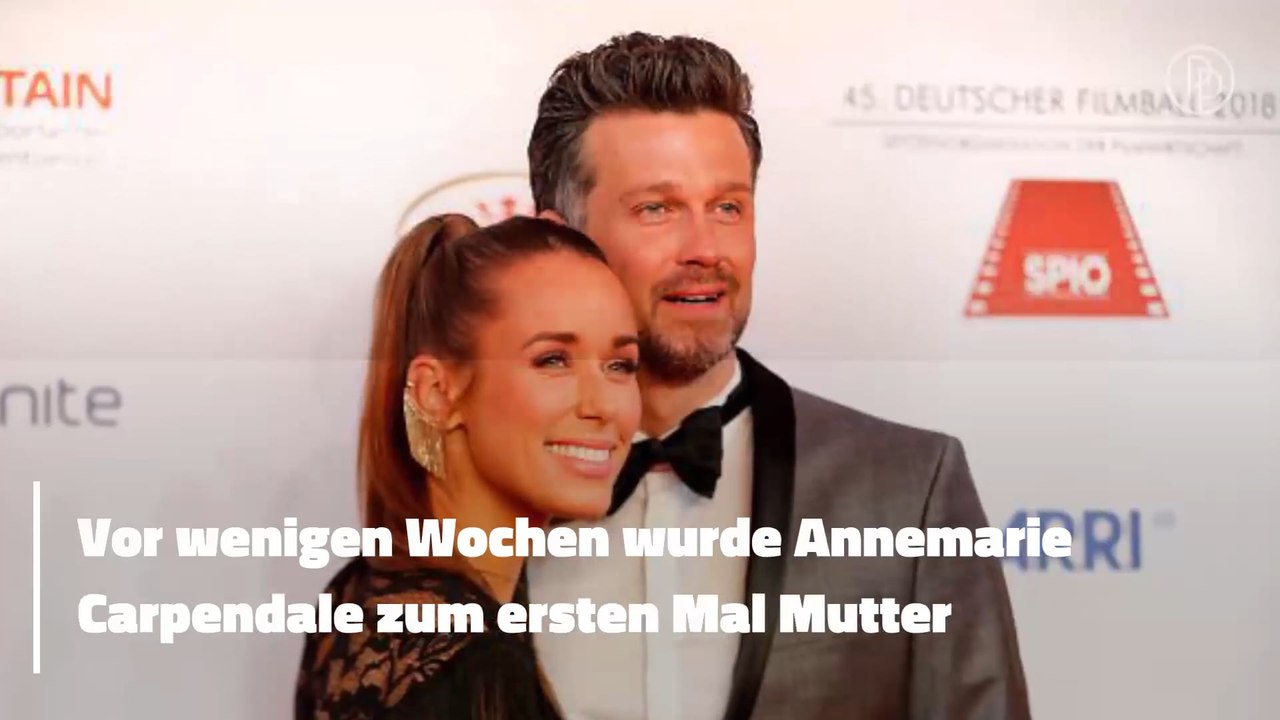 Annemarie Carpendale: Ihr Fläschchen-Foto sorgt für Diskussion