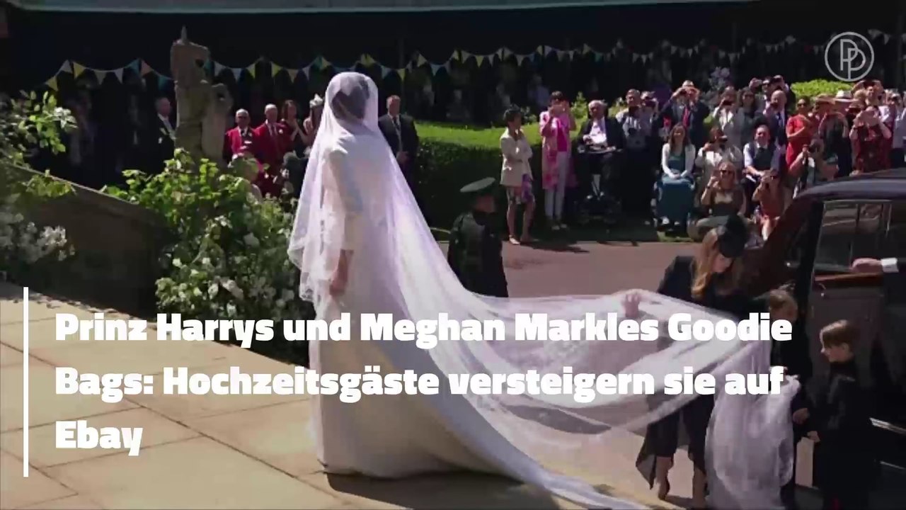 Prinz Harrys und Meghan Markles Goodie-Bags: Hochzeitsgäste versteigern sie auf Ebay