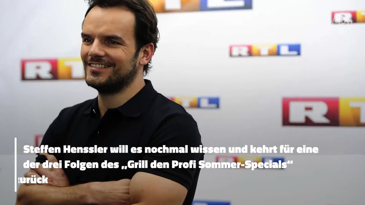 Steffen Henssler kehrt zu „Grill den Profi“ zurück