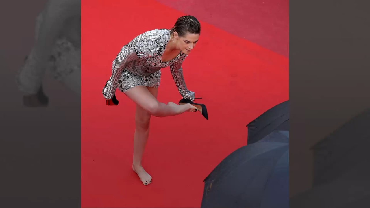 Kristen Stewart in Cannes: Kein Bock auf ihre High Heels