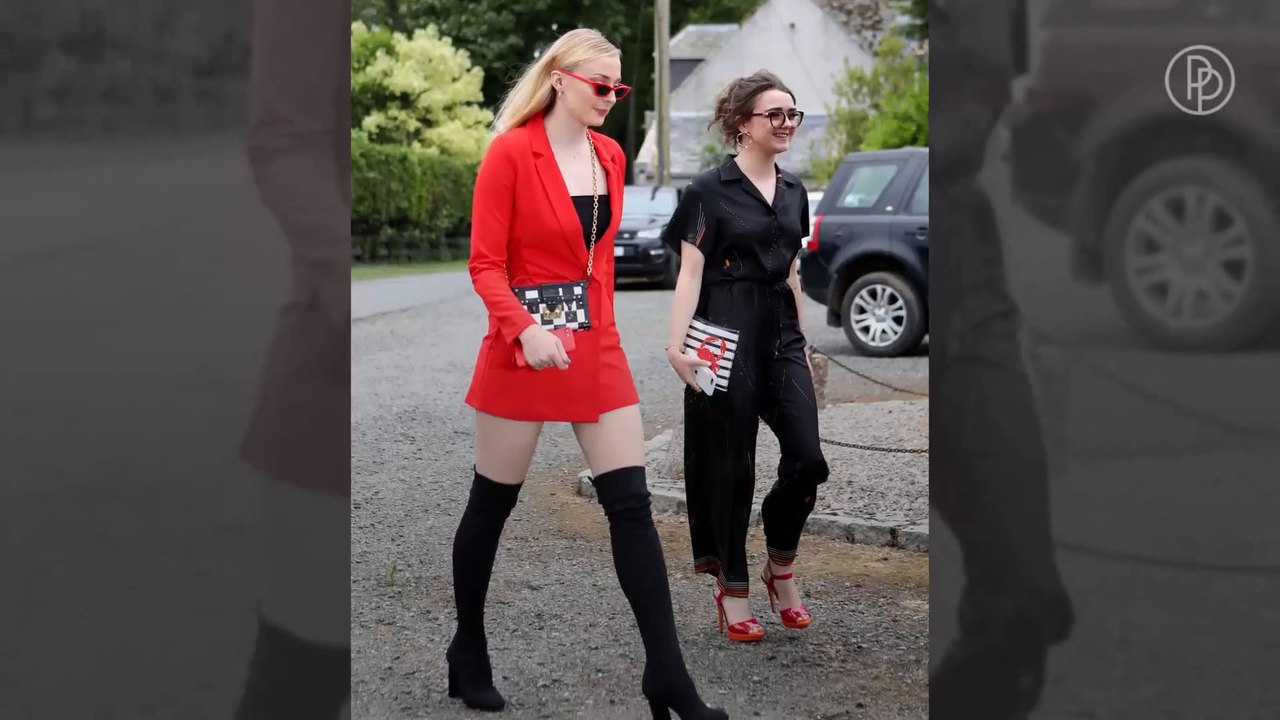 Zu sexy? Fans finden Sophie Turners Outfit bei der „Game of Thrones“-Hochzeit zu krass