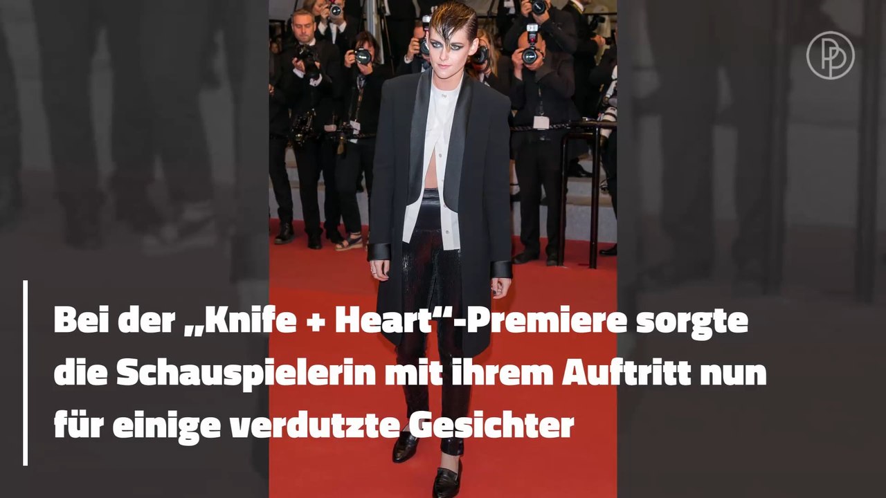 Kristen Stewart mit Ingo-Appelt-Frisur in Cannes