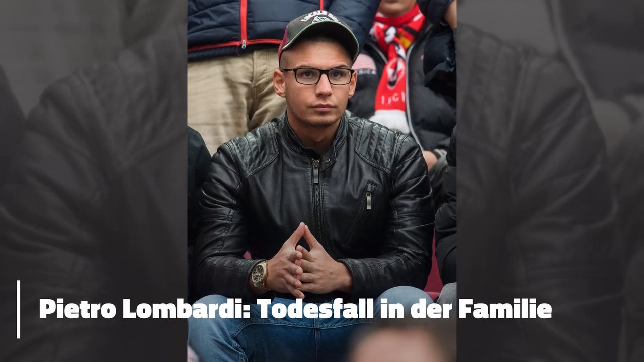Pietro Lombardi: Todesfall in der Familie