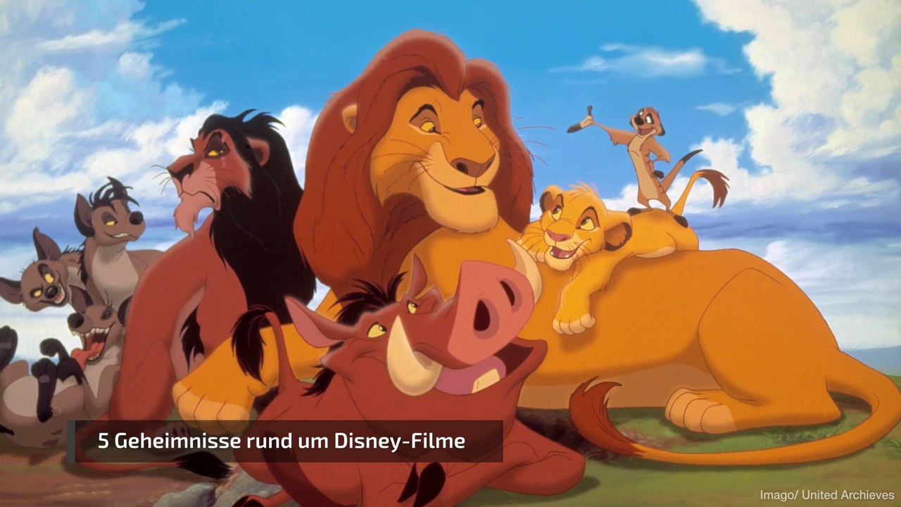 5 Geheimnisse rund um Disney-Filme