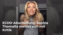 ECHO-Abschaffung: Sophia Thomalla meldet sich mit Kritik
