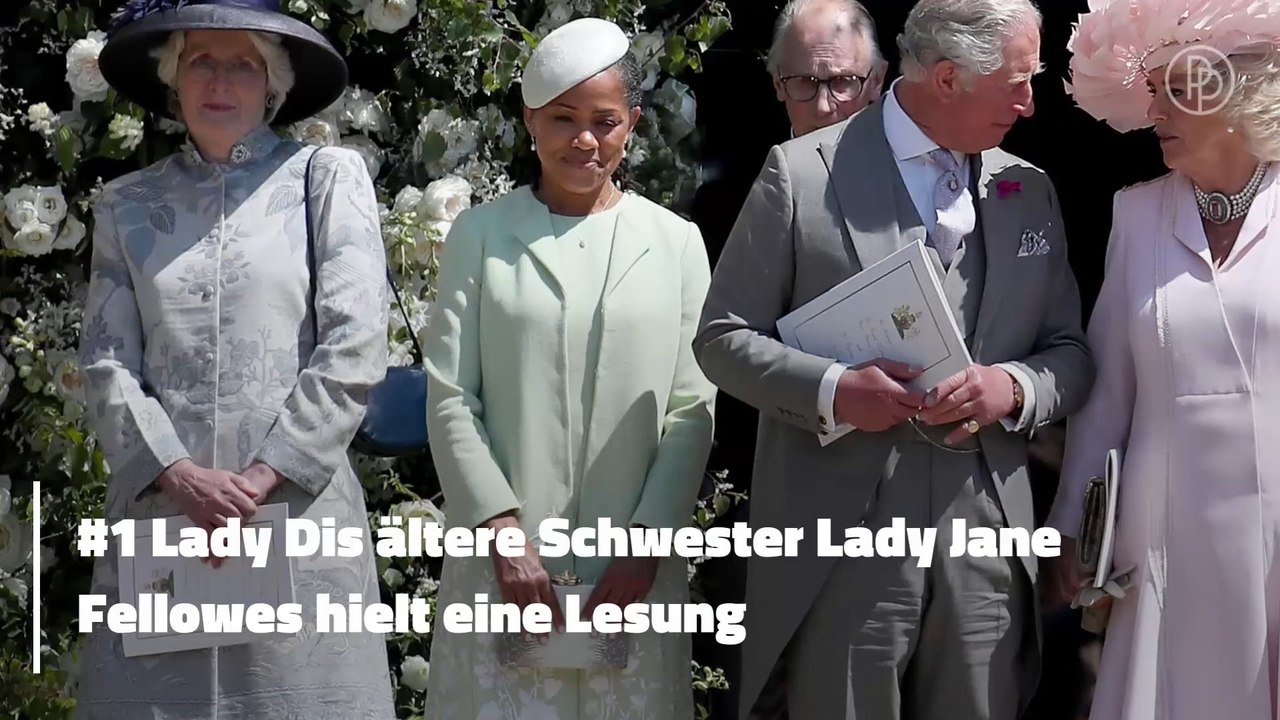 6 Male, an denen Lady Di an Harrys und Meghans Hochzeit geehrt wurde