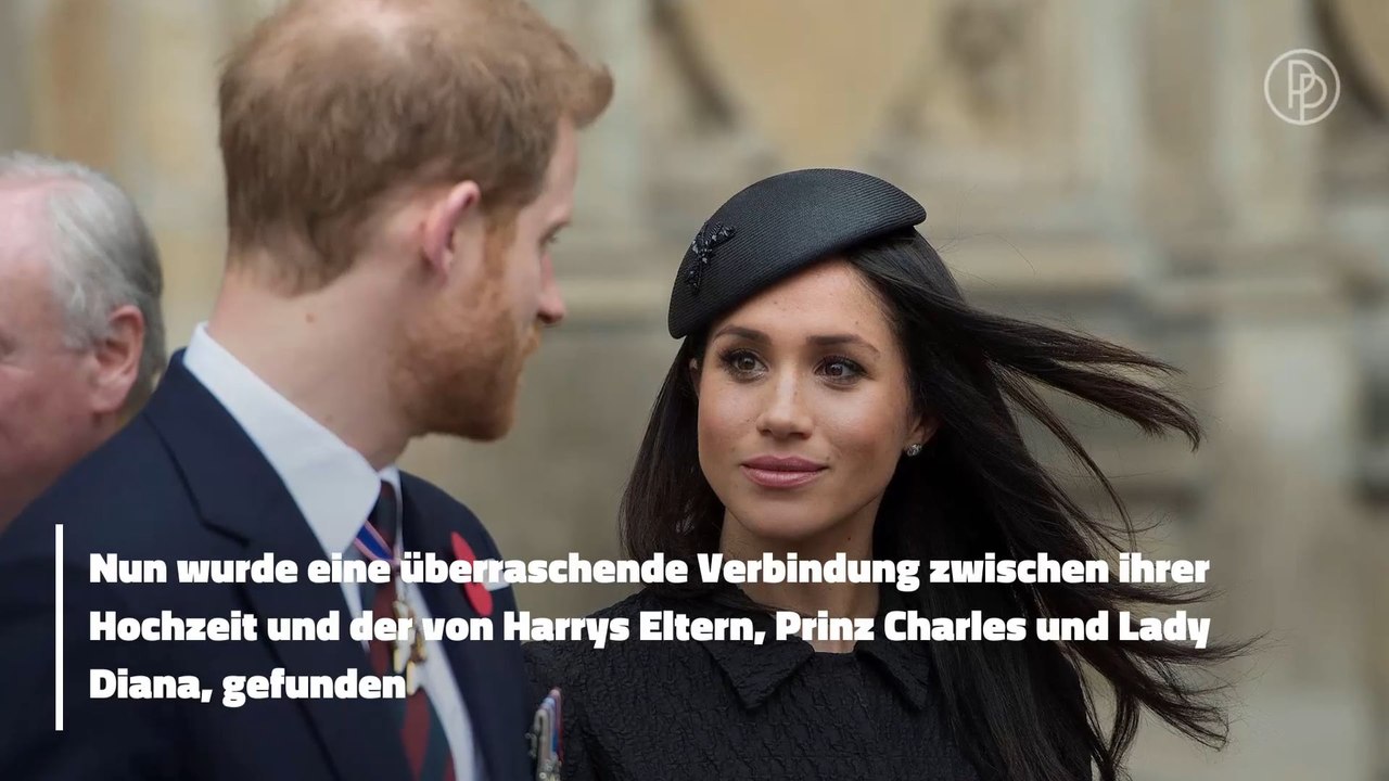 Überraschende Parallele bei Harrys & Meghans und Charles' & Dianas Hochzeit