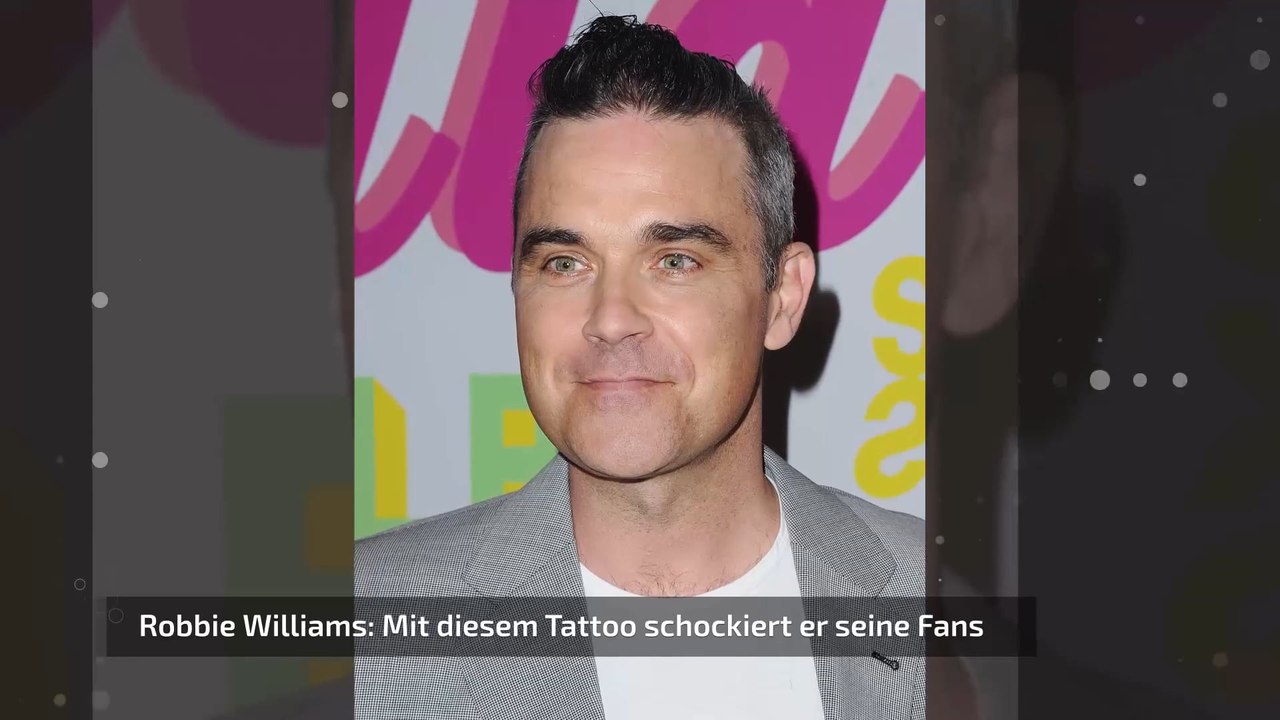 Robbie Williams: Mit diesem Tattoo schockiert er seine Fans