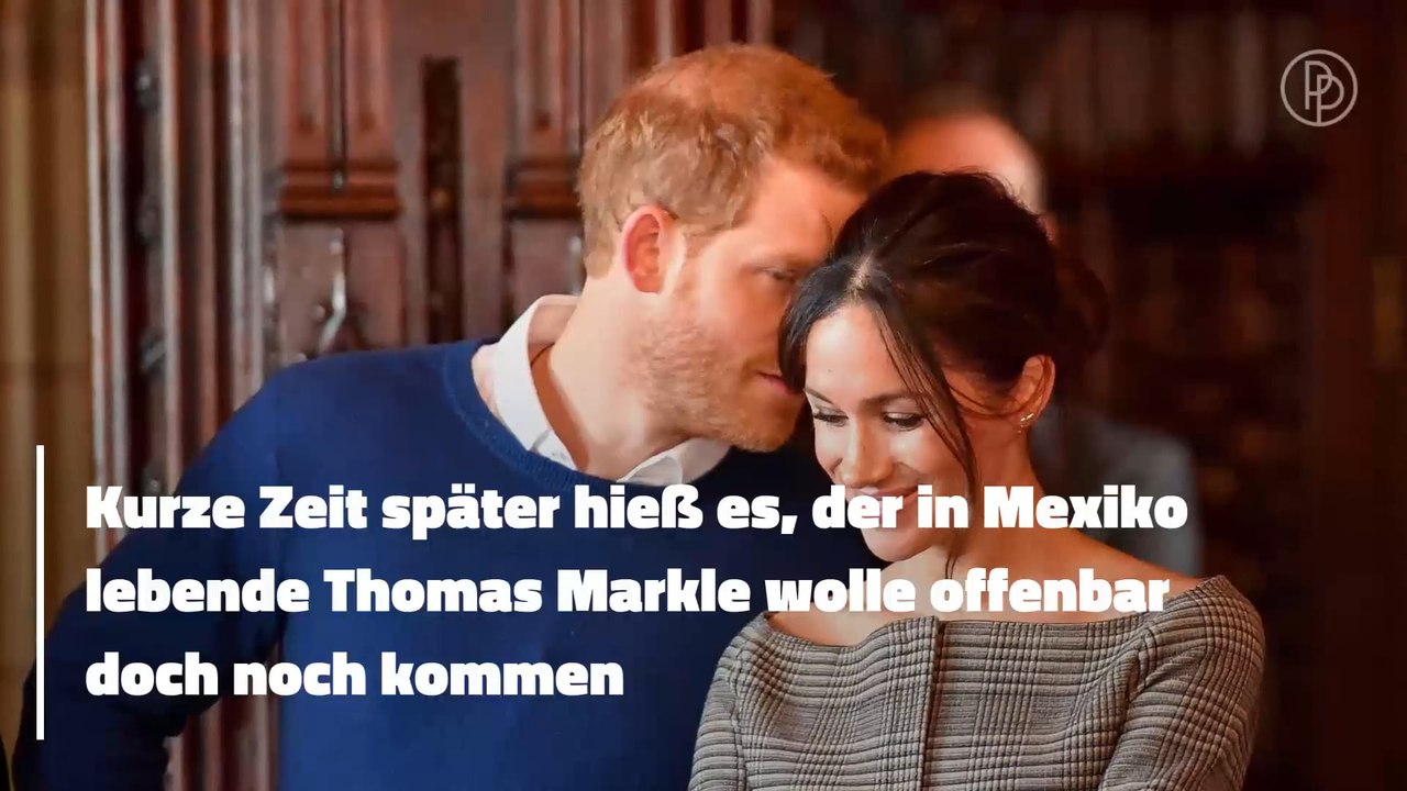 Verwirrspiel! Kommt Meghan Markles Vater zur Hochzeit oder nicht?