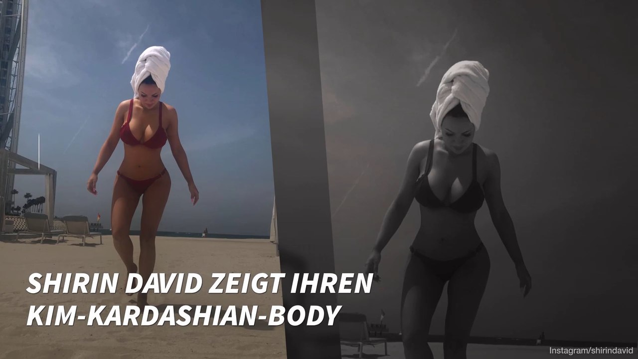Shirin David zeigt ihren Kim-Kardashian-Body