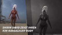 Shirin David zeigt ihren Kim-Kardashian-Body