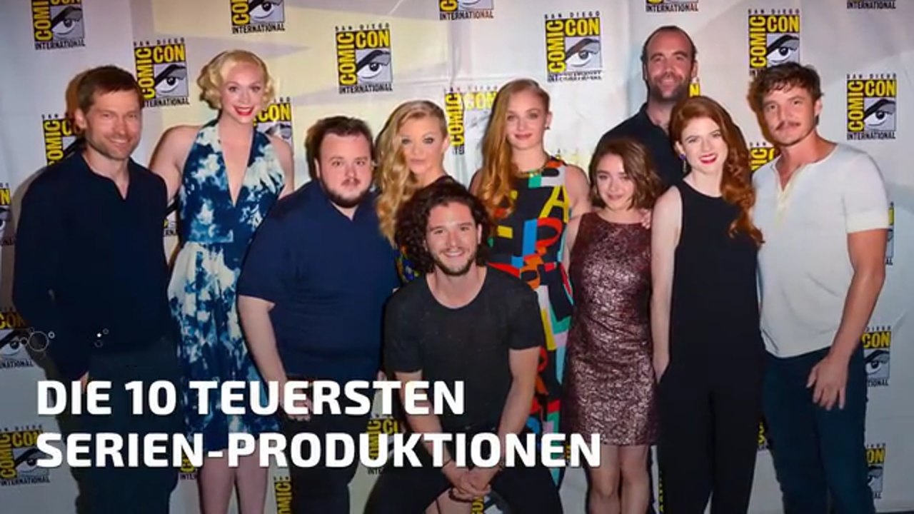 Die 10 teuersten Serien-Produktionen