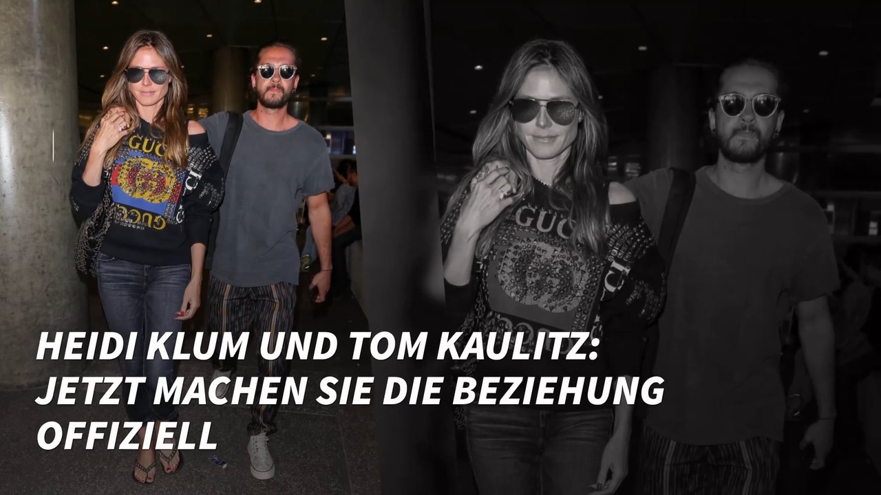 Heidi Klum und Tom Kaulitz: Jetzt machen sie die Beziehung offiziell