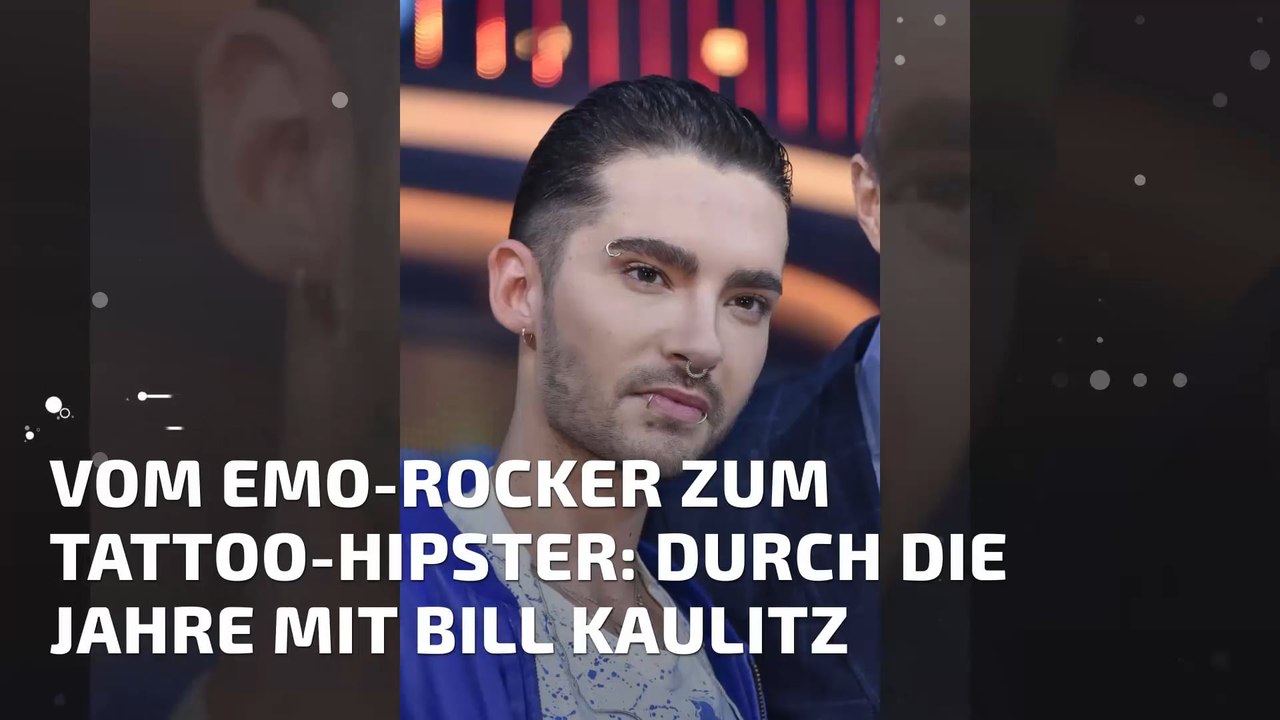 Vom Emo-Rocker zum Tattoo-Hipster: Durch die Jahre mit Bill Kaulitz
