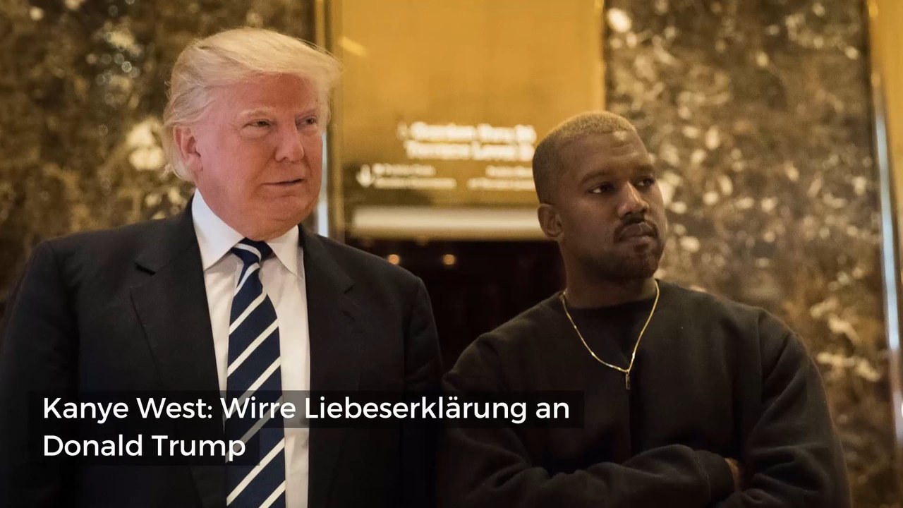 Kanye west macht donald trump eine liebeserklärung