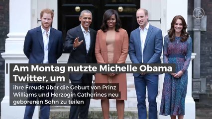 Die Obamas können es kaum abwarten, das royale Baby zu treffen